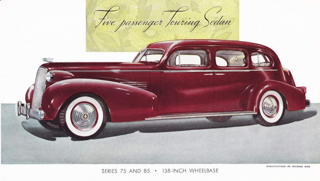 1937 Cadillac Fleetwood Portfolio Page 21